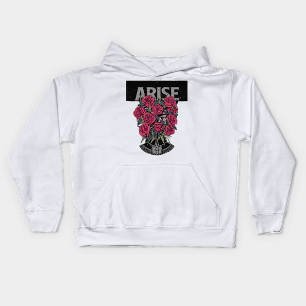 Arise tshirt Kids Hoodie by Goofy Ghost